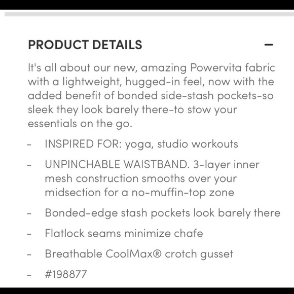 ATHLETA I Legging Salutation Stash Pocket Tight Gray XS - Picture 14 of 14